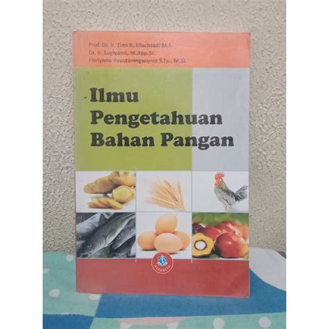 Jual Buku Ilmu Pengetahuan Bahan Pangan Original Shopee Indonesia