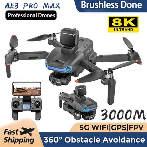 Gland 3 PRO MAX Drone Professionnel Sans Balais Vitement D Obstacles