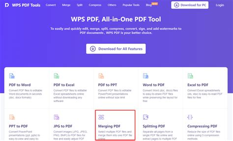 How To Combine Pdf Files Free With Tips Guide Wps Pdf Blog