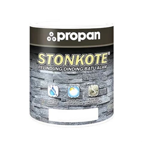 Jual Cat Batu Alam Propan Stonkote Clear Gloss Doff Shopee Indonesia