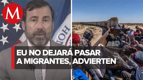 Ruego A Migrantes Que No Pongan Sus Vidas En Manos De Coyotes Para Llegar A Eu Blas Nuñez Neto