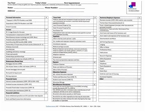 Self Employment Printable Small Business Tax Deductions Work