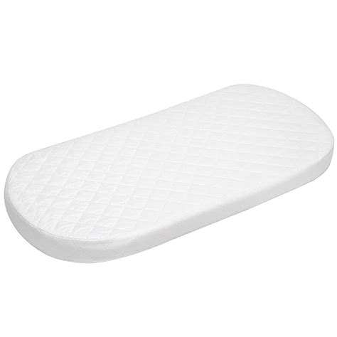 Big Oshi Waterproof Oval Baby Bassinet Mattress