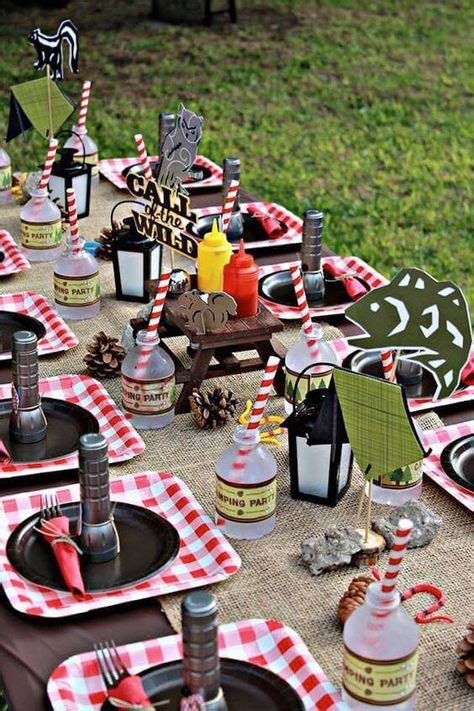 23 Awesome Camping Party Ideas Geburtstagsfeier Ideen Geburtstag