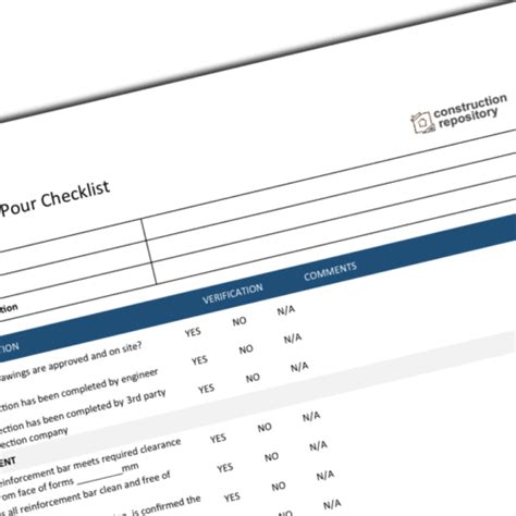 Qaqc Checklist Stone Flooring Construction Documents And Templates