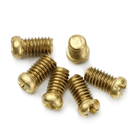 Small Brass Screws Round Head Cross Slot Screw