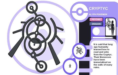 Cryptyc; Fake Unknown Evolution | Fakemon | Pokemon rpg, Pokemon pokedex, Pokemon eevee evolutions