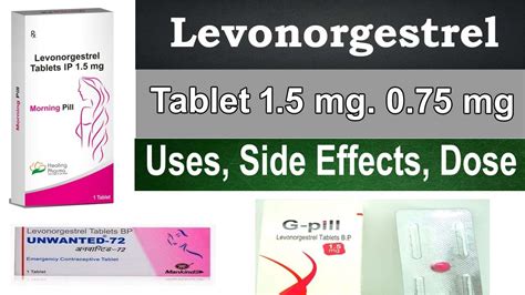 Levonorgestrel Tablet Mg Morning Pill Levonorgestrel Tablets Ip