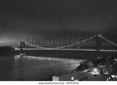 George Washington Bridge Night Light Stock Photo 10193458 | Shutterstock