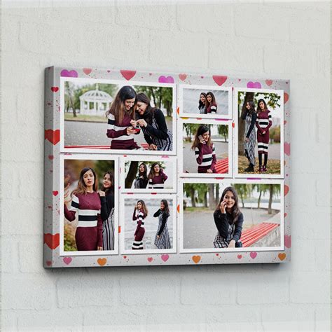 Friends Collage Frame | Personalized Eight Photos Collage Frame ...