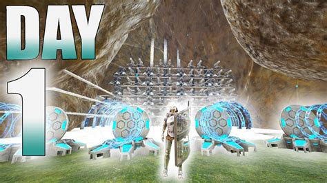 SOLO Upgrading My Broken Rathole Day 1 Ark PvP YouTube