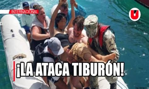 Mexicana Es Atacada Por Un Tibur N En Las Islas Gal Pagos En Ecuador