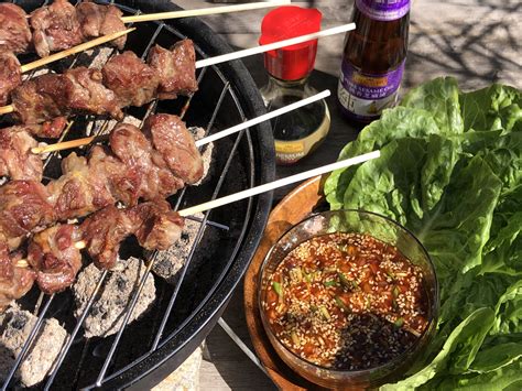 BBQ Lamb skewers with Ssamjang sauce | Cook Snap Win 2024