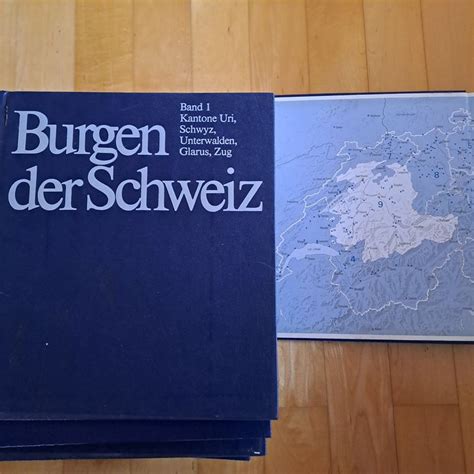 Bücher Burgen der Schweiz 9 Bände Kaufen auf Ricardo