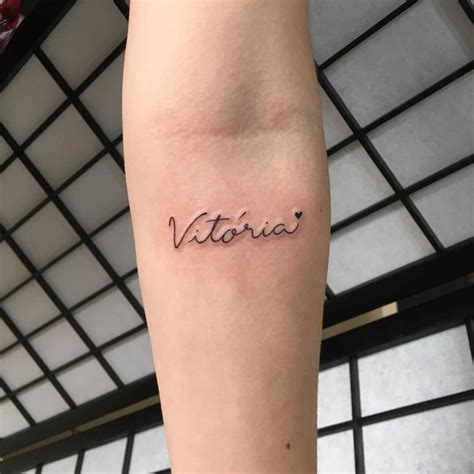 Tatuagem Com Nome 110 Modelos Para Homenagear Alguém Especial