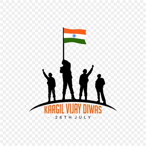 Kargil Vijay Diwas De Julho Ndia Ilustra O Transparente Design