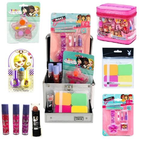 Maleta Infantil Kit Maquiagem Completa Batom Gloss Esponjas No Shoptime