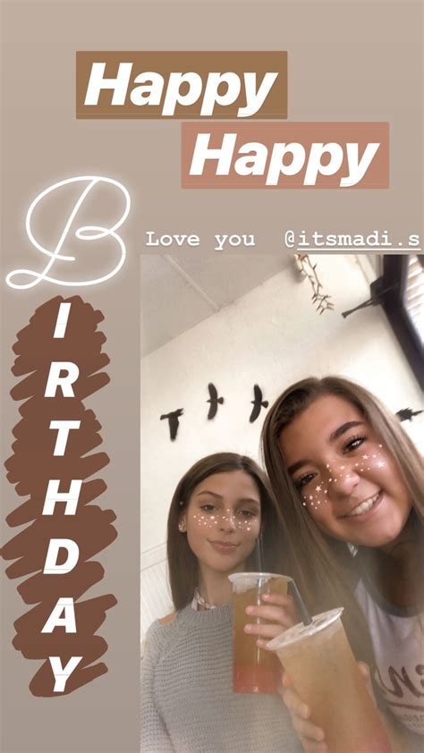 Ig Story Birthday Template