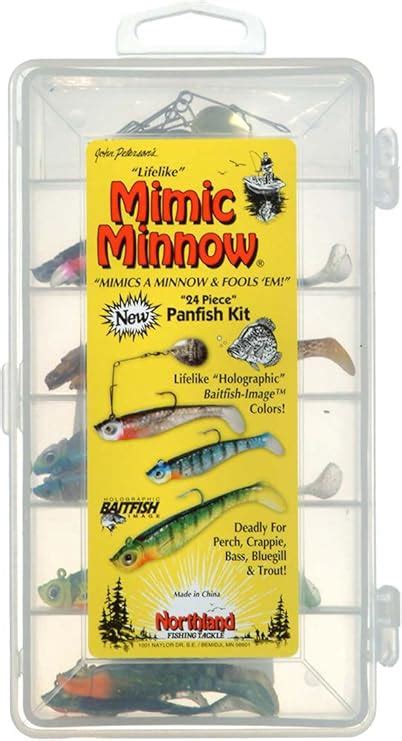 Northland Fishing Tackle Mimic Minnow Panfish Lure Kit