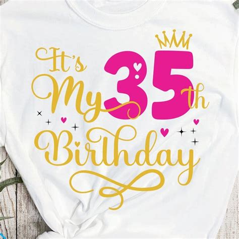 35th Birthday Etsy