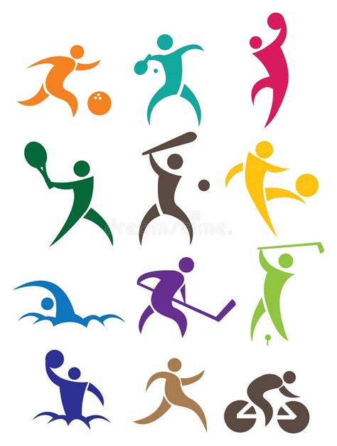 Sports icon stock vector. Image of fitness, baseball - 27433870