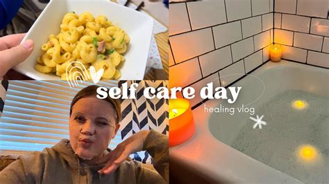 Much Needed Self Care Day Vlog 🛁 🫧 D 100 Hair Nails Skincare