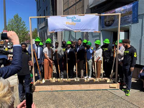 YouthBuild Philly Charter School holds Groundbreaking Ceremony for NEW