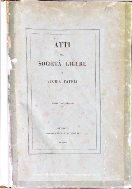 Società Ligure di Storia Patria