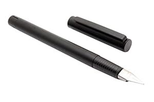 Ledos Jinhao 65 Matt Black Fountain Pen Fine Nib Converter New