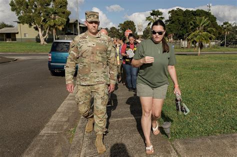 Helemano Military Reservation Engages Community In Walking Town Hall