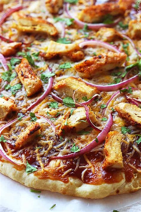 Bbq Chicken Flatbread Pizza Creme De La Crumb