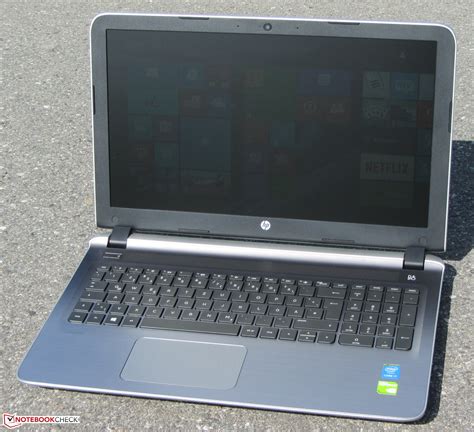 Test HP Pavilion 15 Notebook - Notebookcheck.com Tests