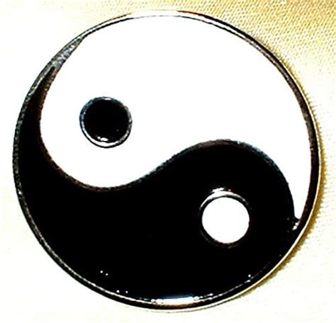 Metal Enamel Mm Pin Badge Brooch Yin Yang Taiji Taijitu Yingyang