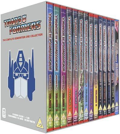 Transformers The Complete Box Set DVD Amazon Co Uk DVD Blu Ray