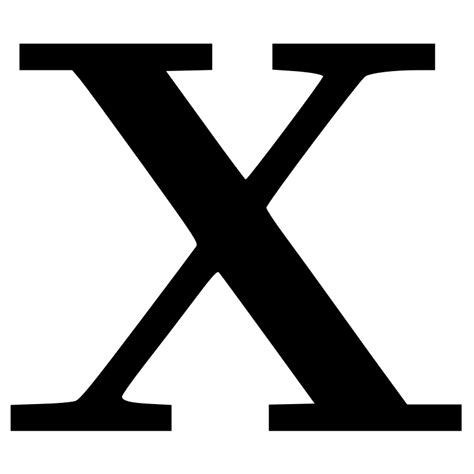 Roman Numeral 10 Png Clip Art Library