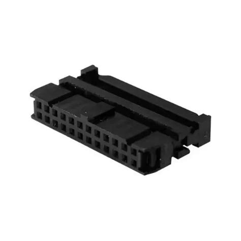 Conector Idc Latch 2 54mm 24 Vias Fêmea kit 10 Peças MercadoLivre