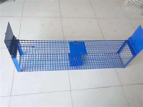 Double Door Steel Wire Animal Trap Catch Cage High Quality Double Door