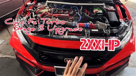 Honda Civic Fc Turbo Stage Upgrade Xx Hp Youtube