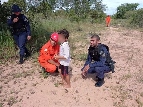 Menino de 8 anos desaparece em mata e é encontrado milagrosamente ileso