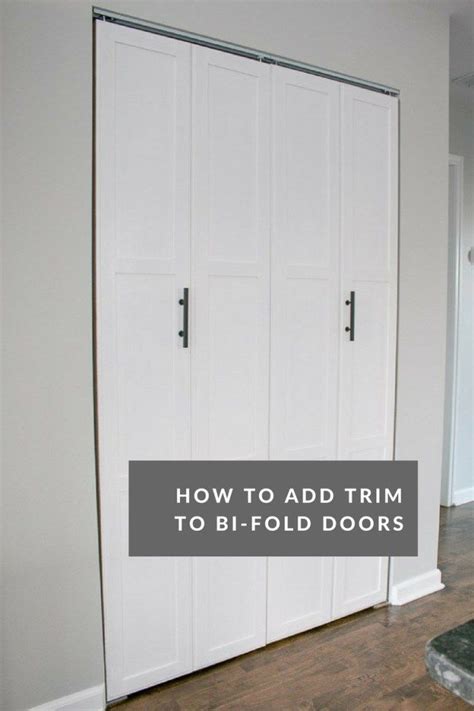 Diy Bifold Closet Doors