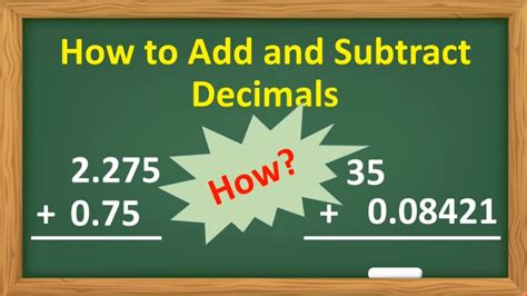 Dll On Addition And Subtraction Of Decimals