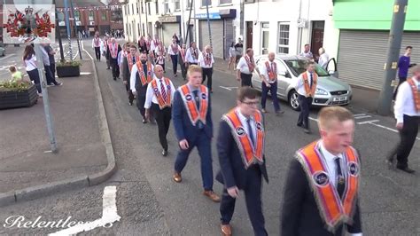 Ahoghill Accordion Band Ballymena Mini 12th Parade 25 06 18 Youtube