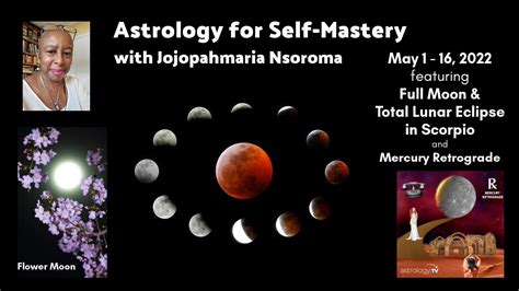 Astrology For Self Mastery Featuring Full Moon Total Lunar Eclipse