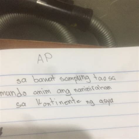 AP Sa Bawat Sampung Tao Sa Mundo Anim Ang Naninirahan Sa Kontinente Ng