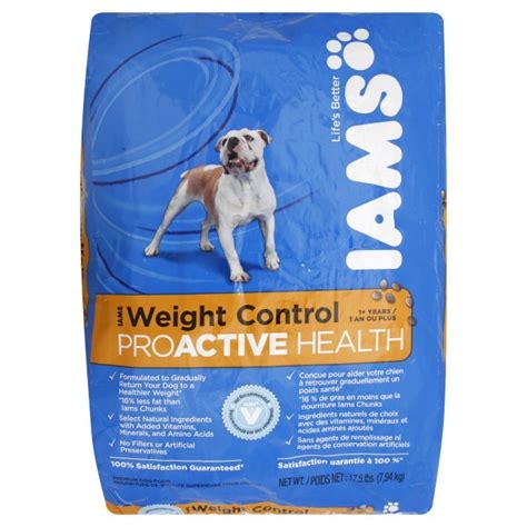 Iams ProActive Health Dry Dog Food Weight Control 1+ Years