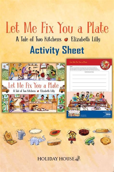 Activity Sheet Let Me Fix You A Plate