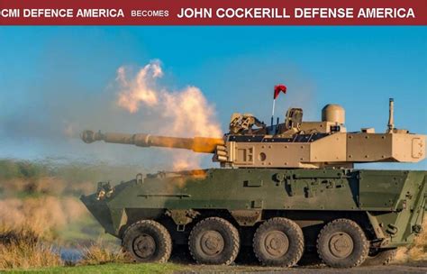 Ausa 2020 Cmi Defence America Becomes John Cockerill Defense America