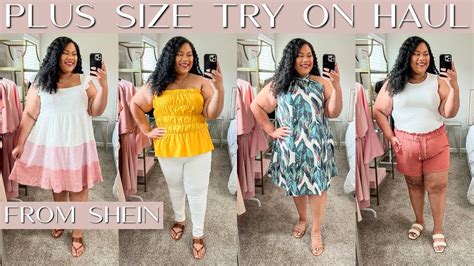 SHEIN TRY-ON HAUL AND REVIEW || PLUS SIZE AND CURVY GIRL FASHION ...