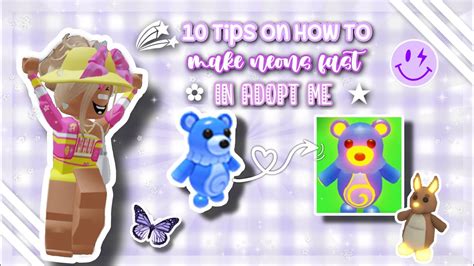 Tips On How To Make Neons Fast In Adopt Me Acaivsx Youtube