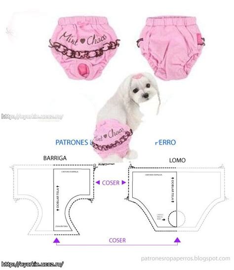 трусы для течки | Dog clothes patterns, Dog clothes diy, Small dog ...